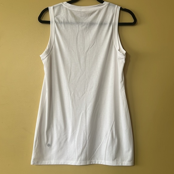 Athleta Sleeveless Tank Top White Women size ST - Picture 5 of 5